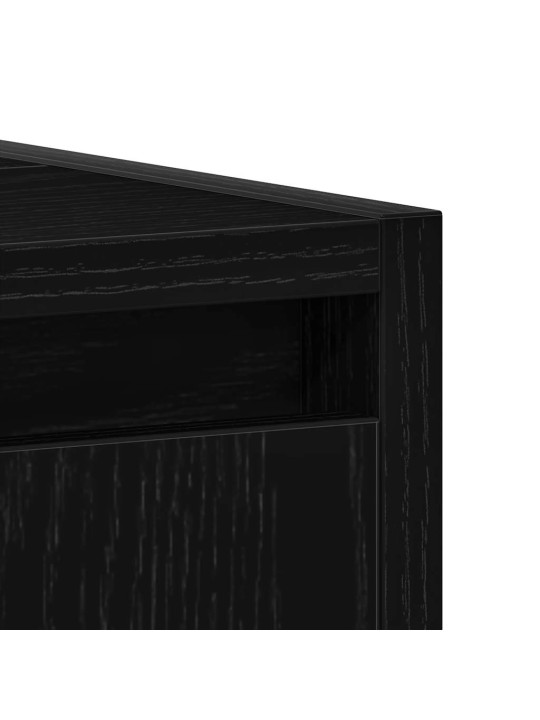VANNITOA KAPP MUST TAMM 60X33X60 CM ENGINEERED WOOD