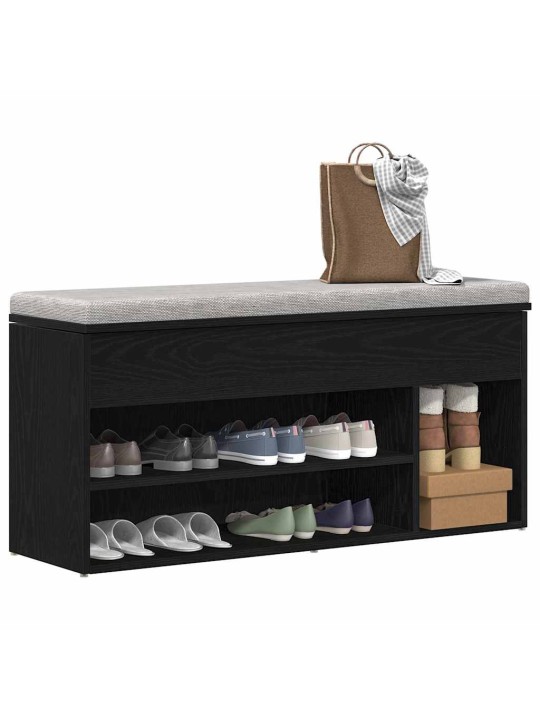 KINGAPINK MUST TAMM 102X30,5X45 CM ENGINEERED WOOD