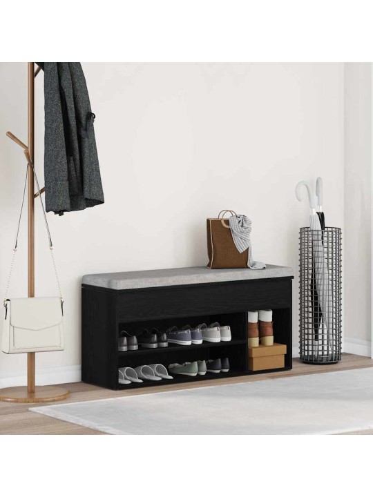 KINGAPINK MUST TAMM 102X30,5X45 CM ENGINEERED WOOD