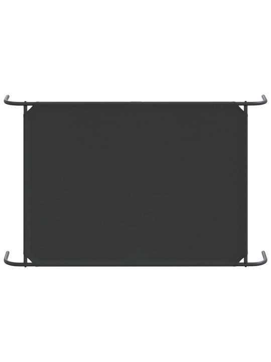 KÕRGENDATUD KOERAVOODI MUST 150X90X20 CM OXFORDI KANGAS TERAS