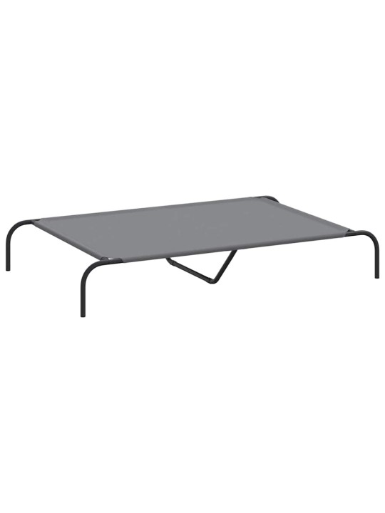 KÕRGENDATUD KOERA VOODI HALL 130X80X20 CM OXFORDI KANGAS TERAS
