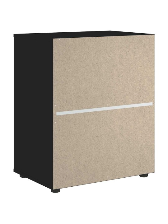 PUHVETKAPP "VISNES" MUST 60X40X73 CM ENGINEERED WOOD