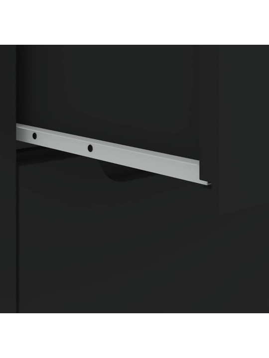 PUHVETKAPP "VISNES" MUST 60X40X73 CM ENGINEERED WOOD
