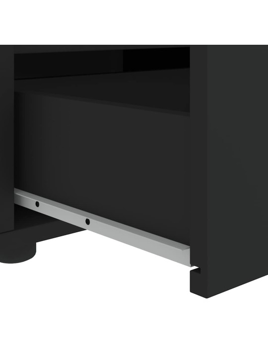 TELERIKAPP "VISNES" MUST 100X40X38 CM EHITUSPUIT