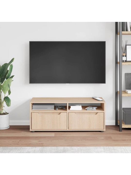TELERIKAPP "VISNES" SONOMA TAMM 100X40X38 CM EHITUSPUIT