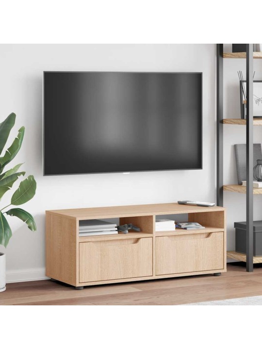 TELERIKAPP "VISNES" SONOMA TAMM 100X40X38 CM EHITUSPUIT