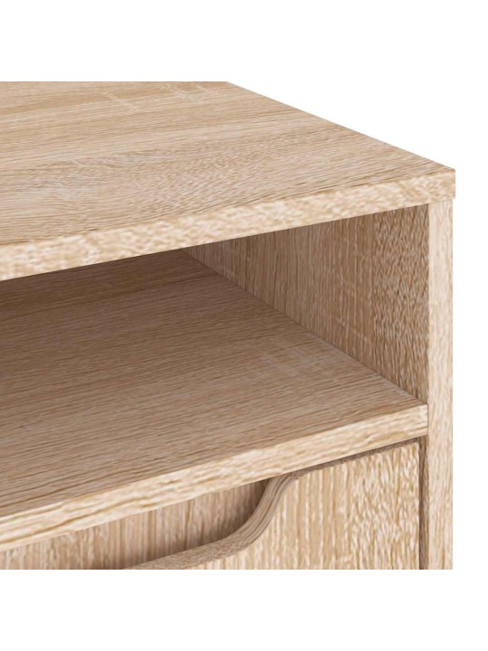 TELERIKAPP "VISNES" SONOMA TAMM 100X40X38 CM EHITUSPUIT