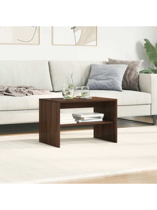 TELERIKAPP PRUUN TAMM 60X40X40 CM ENGINEERED WOOD