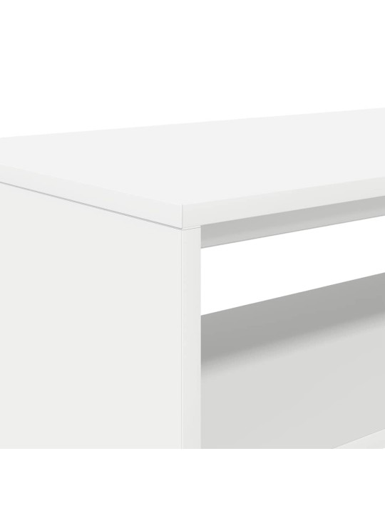 TELERIKAPP, VALGE, 80 X 40 X 40 CM, PUITLAASTPLAAT
