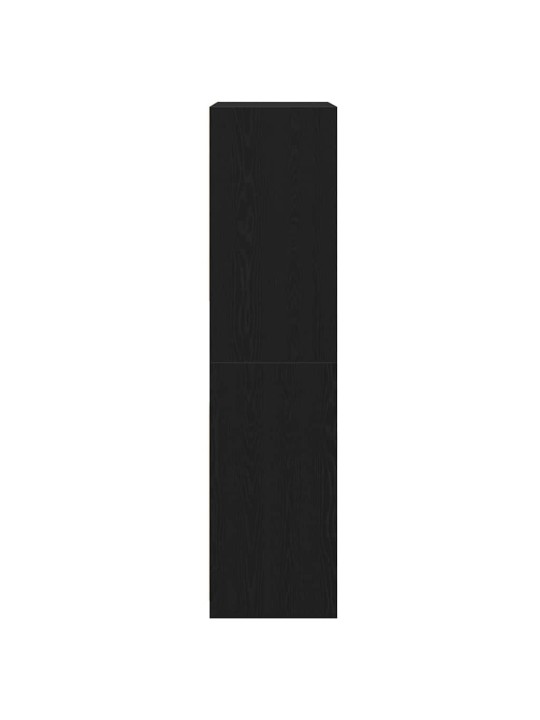 Must tamme riidekapp 100 x 50 x 200 cm - töödeldud puidust