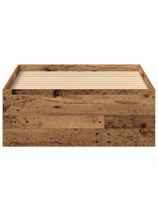 VOODIRAAM ILMA MADRATSITA, VANA PUIT 75X190 CM, TEHISPUIT