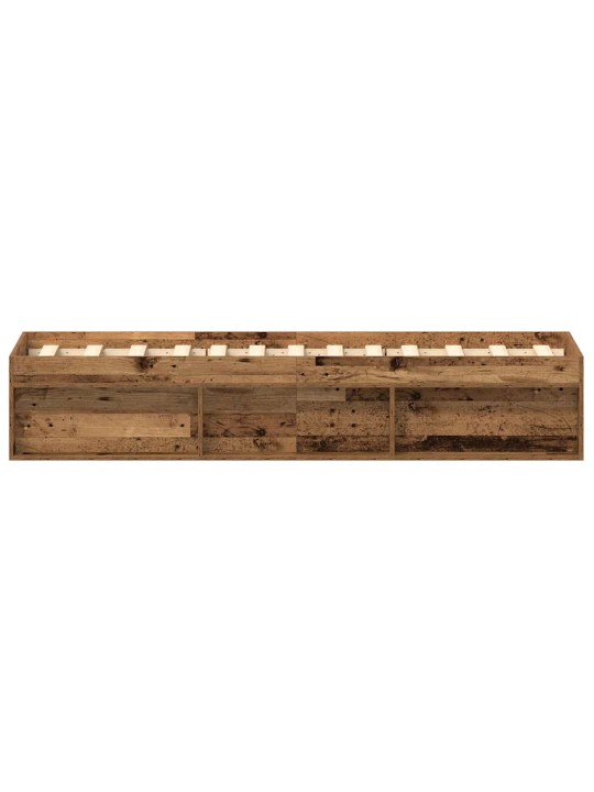 VOODIRAAM ILMA MADRATSITA, VANA PUIT 75X190 CM, TEHISPUIT