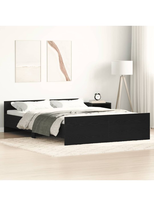 VOODIRAAM ILMA MADRATSITA MUST TAMM 140X200 CM TEHISPUIT