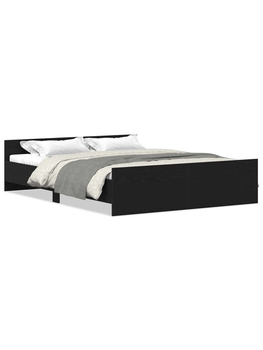 VOODIRAAM ILMA MADRATSITA MUST TAMM 150X200 CM TEHISPUIT