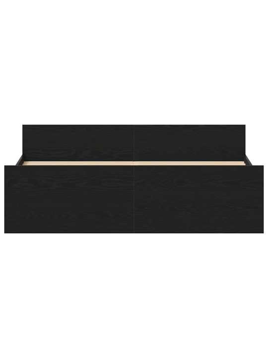 VOODIRAAM ILMA MADRATSITA MUST TAMM 150X200 CM TEHISPUIT