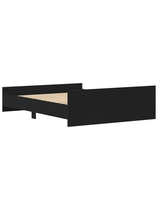 VOODIRAAM ILMA MADRATSITA MUST TAMM 150X200 CM TEHISPUIT