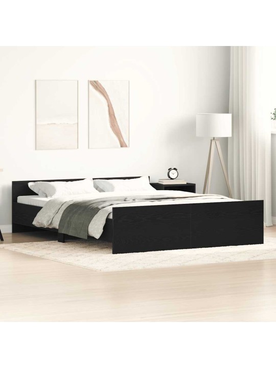 VOODIRAAM ILMA MADRATSITA MUST TAMM 150X200 CM TEHISPUIT