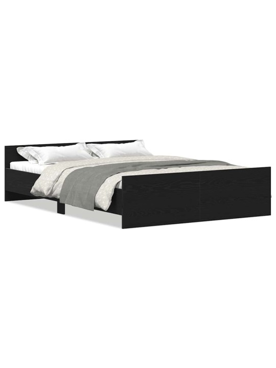 VOODIRAAM ILMA MADRATSITA MUST TAMM 140X190 CM TEHISPUIT