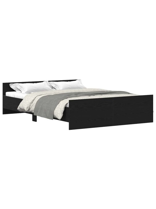 VOODIRAAM ILMA MADRATSITA MUST TAMM 140X190 CM TEHISPUIT