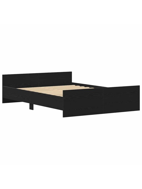VOODIRAAM ILMA MADRATSITA MUST TAMM 140X190 CM TEHISPUIT