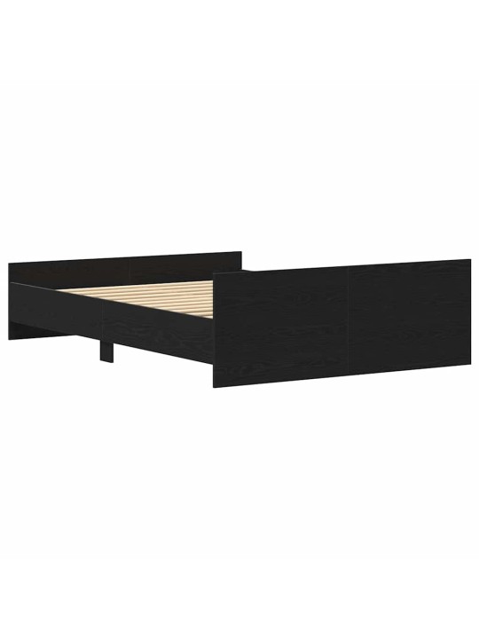 VOODIRAAM ILMA MADRATSITA MUST TAMM 140X190 CM TEHISPUIT