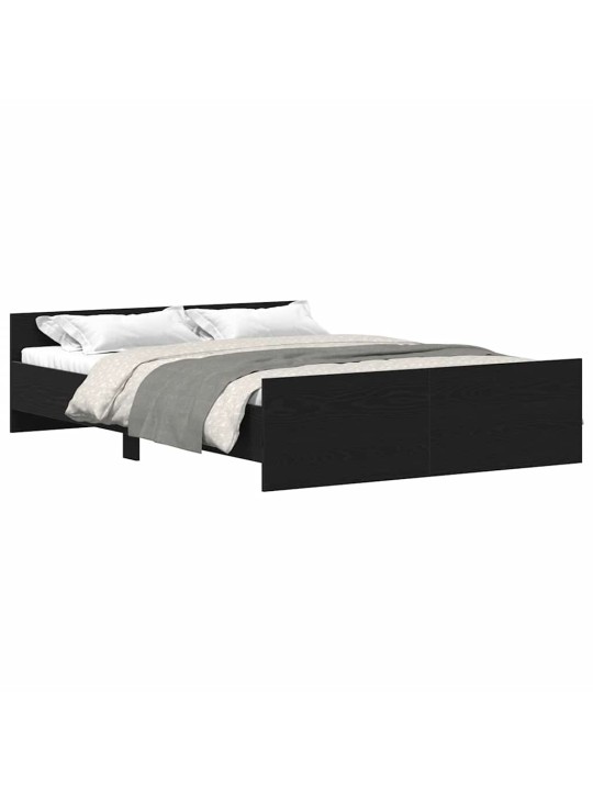 VOODIRAAM ILMA MADRATSITA, MUST TAMM 135X190 CM, TEHISPUIT