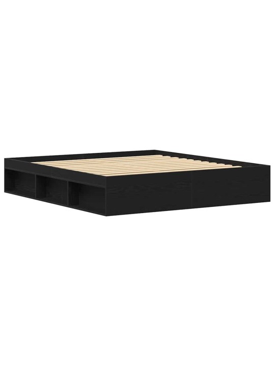 VOODIRAAM ILMA MADRATSITA MUST TAMM 150X200 CM TEHISPUIT