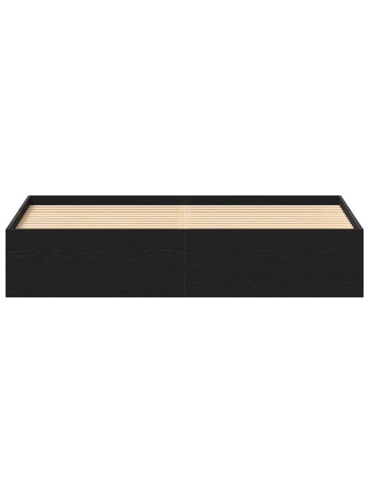 VOODIRAAM ILMA MADRATSITA MUST TAMM 150X200 CM TEHISPUIT