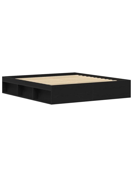 VOODIRAAM ILMA MADRATSITA MUST TAMM 150X200 CM TEHISPUIT