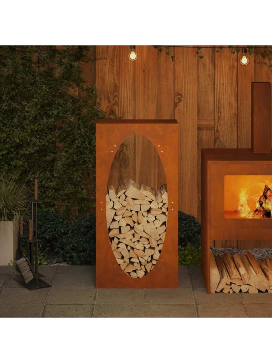KÜTTEPUUDE RIIUL 50X23X100 CM ILMASTIKUKINDEL TERAS