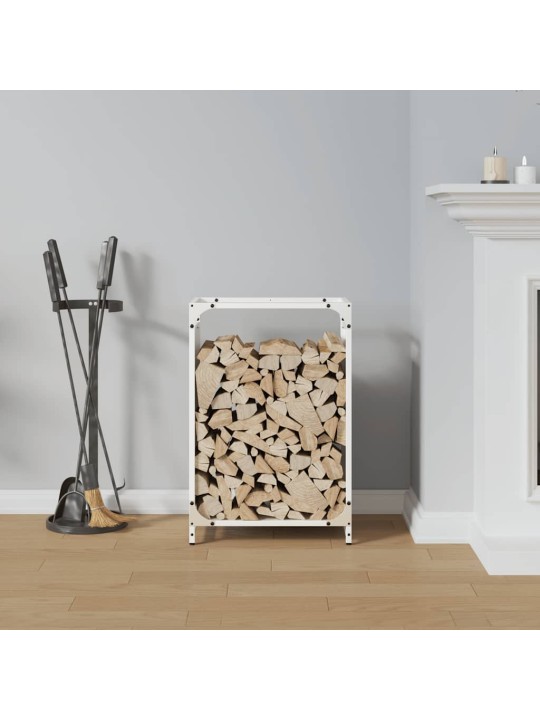 KÜTTEPUUDE REST, VALGE, 44X28X65 CM, KÜLMVALTSITUD TERAS