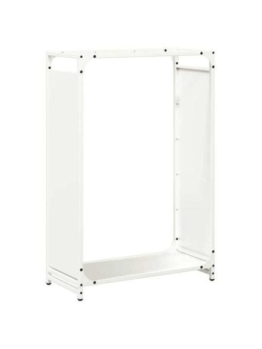 KÜTTEPUUREST VALGE 60X28X90 CM KÜLMVALTSITUD TERAS