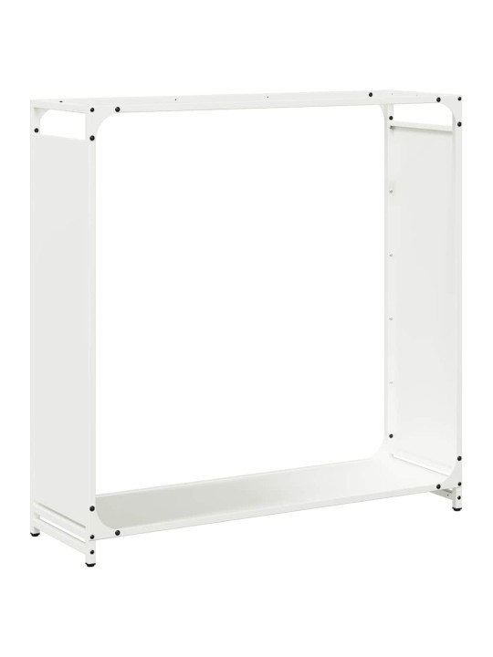 KÜTTEPUUREST VALGE 90X28X90 CM KÜLMVALTSITUD TERAS