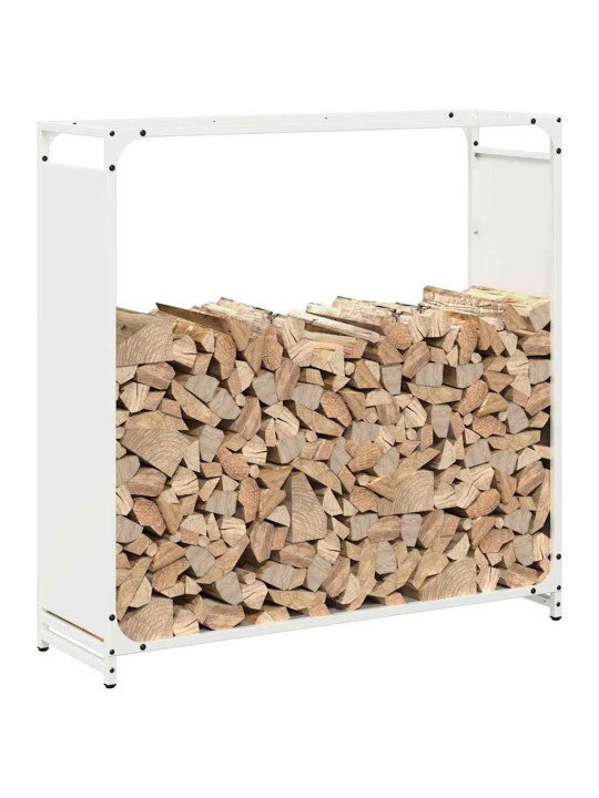 KÜTTEPUUREST VALGE 90X28X90 CM KÜLMVALTSITUD TERAS