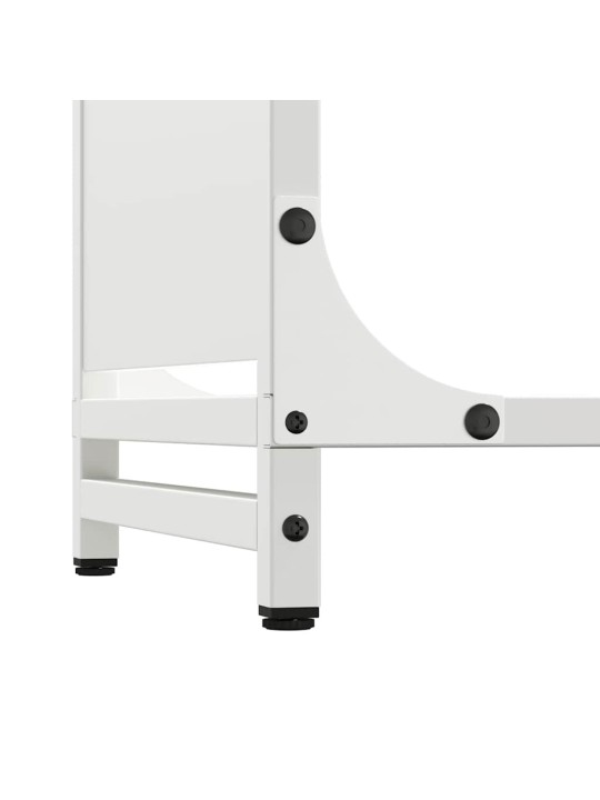 KÜTTEPUUREST VALGE 90X28X90 CM KÜLMVALTSITUD TERAS