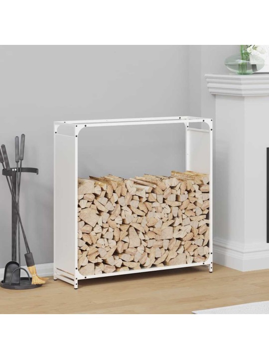 KÜTTEPUUREST VALGE 90X28X90 CM KÜLMVALTSITUD TERAS