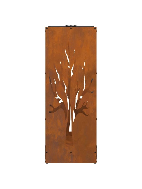 KÜTTEPUUDE RIIUL 40X30X80 CM ILMASTIKUKINDEL TERAS