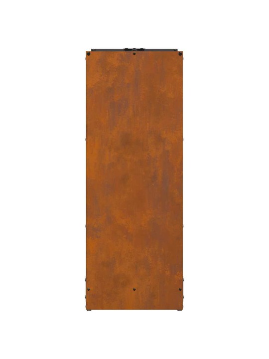 KÜTTEPUUDE RIIUL 40X30X80 CM ILMASTIKUKINDEL TERAS