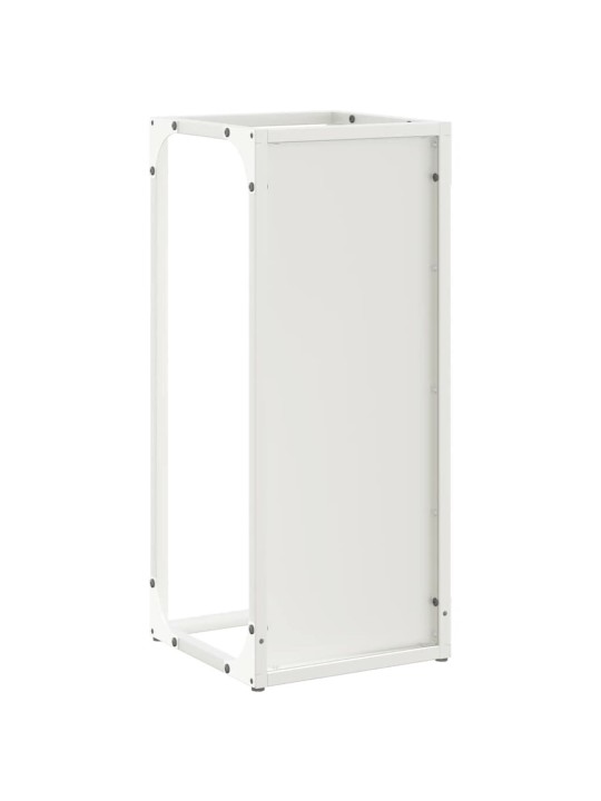 KÜTTEPUUREST VALGE 25X25X60 CM KÜLMVALTSITUD TERAS