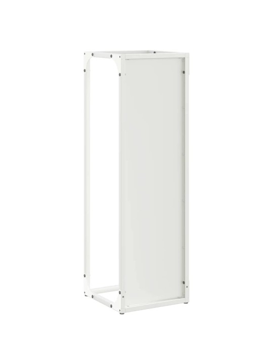 KÜTTEPUUREST VALGE 25X25X80 CM KÜLMVALTSITUD TERAS