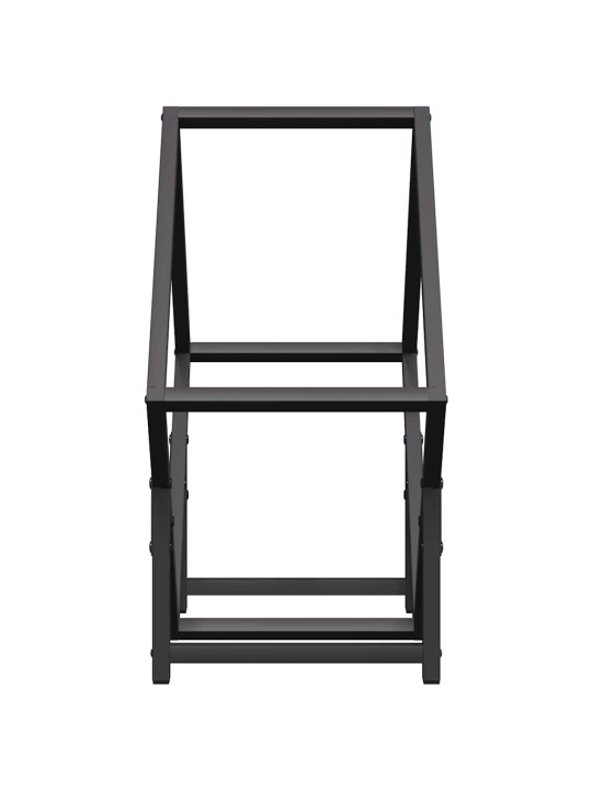 KÜTTEPUUREST MUST 50X25X50 CM KÜLMVALTSITUD TERAS