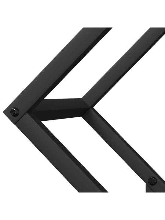 KÜTTEPUUREST MUST 50X25X50 CM KÜLMVALTSITUD TERAS