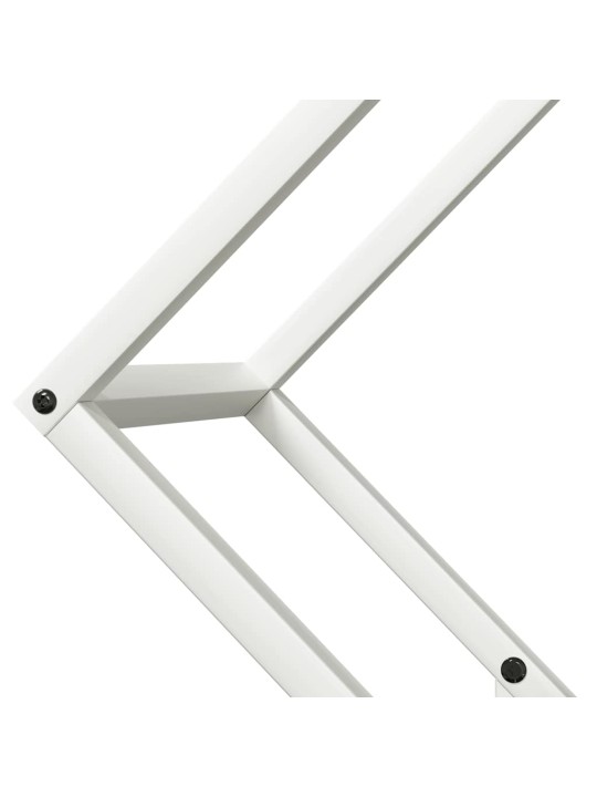 KÜTTEPUUREST VALGE 60X25X60 CM KÜLMVALTSITUD TERAS