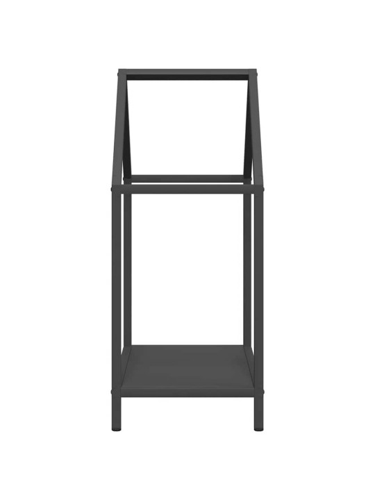 KÜTTEPUUREST MUST 40X25X60 CM KÜLMVALTSITUD TERAS