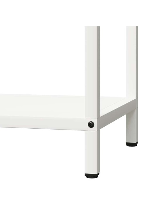 KÜTTEPUUDE REST, VALGE, 40X25X60 CM, KÜLMVALTSITUD TERAS