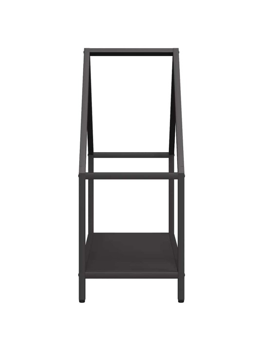 KÜTTEPUUREST MUST 60X25X60 CM KÜLMVALTSITUD TERAS