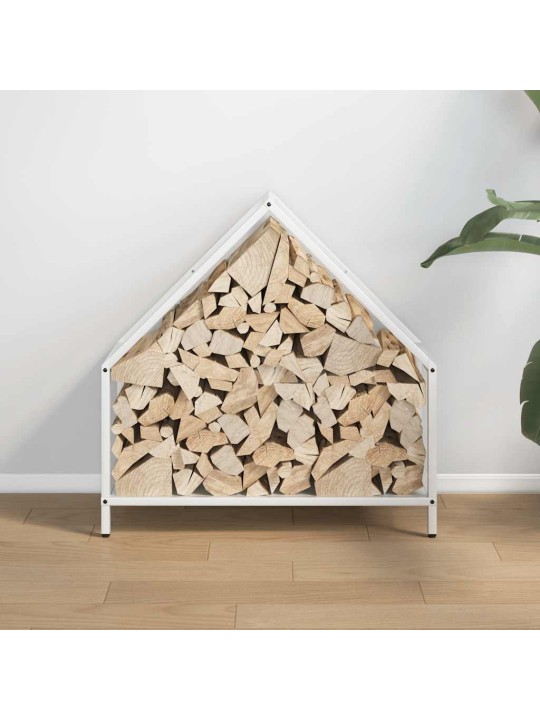 KÜTTEPUUREST VALGE 60X25X60 CM KÜLMVALTSITUD TERAS