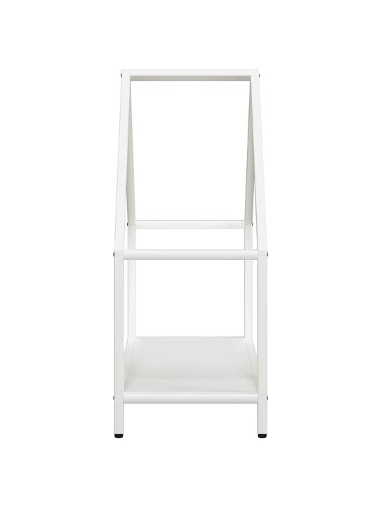 KÜTTEPUUREST VALGE 60X25X60 CM KÜLMVALTSITUD TERAS