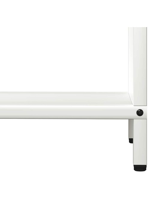 KÜTTEPUUREST VALGE 60X25X60 CM KÜLMVALTSITUD TERAS
