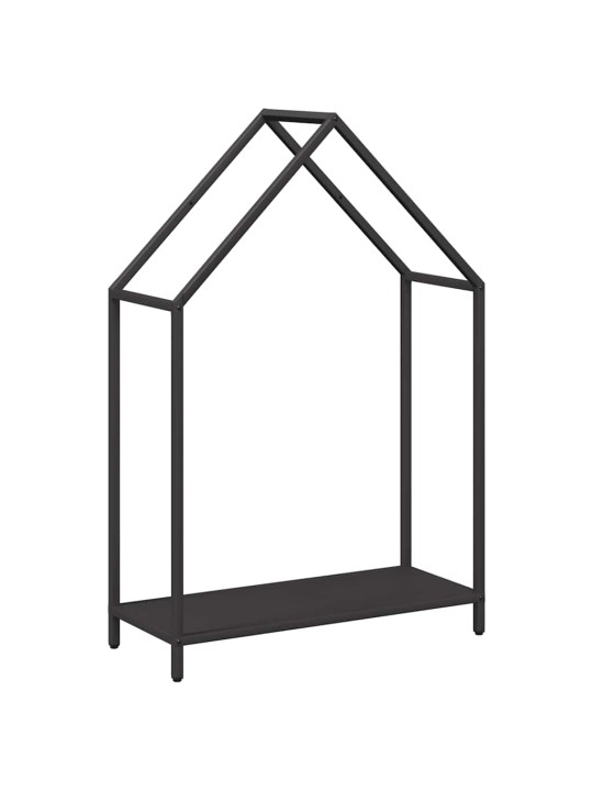 KÜTTEPUUREST MUST 60X25X90 CM KÜLMVALTSITUD TERAS